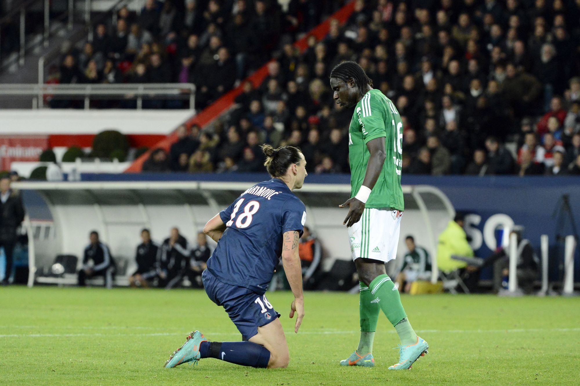 #ASSEPSG : Le jour où Zlatan Ibrahimovic a demandé à quitter la pelouse...