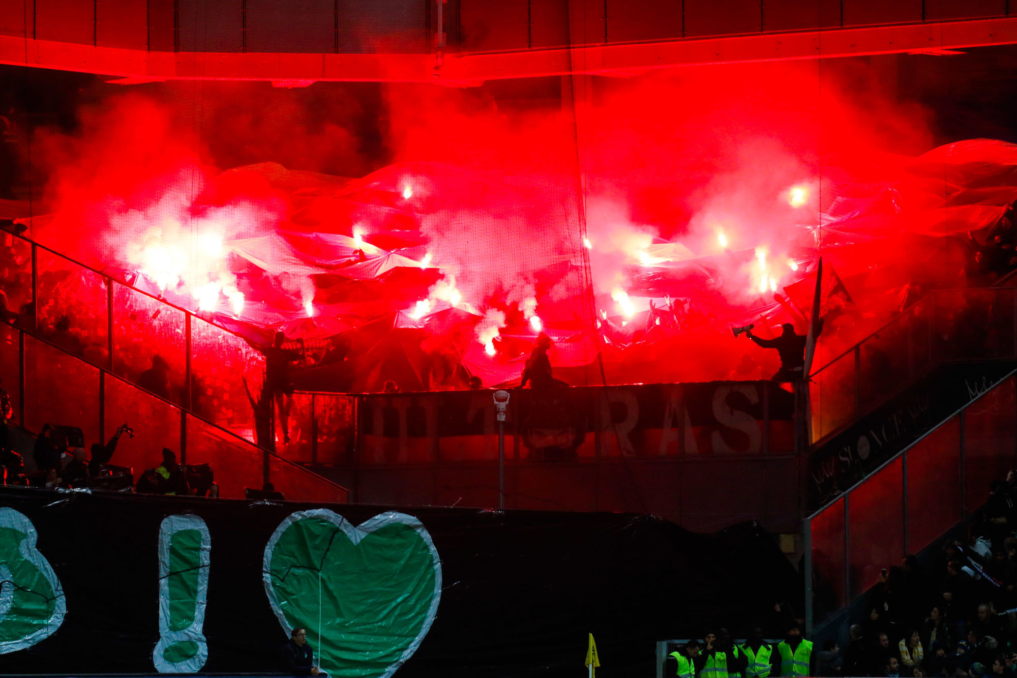 #ASSEPSG : 1000 supporters parisiens à Geoffroy Guichard !