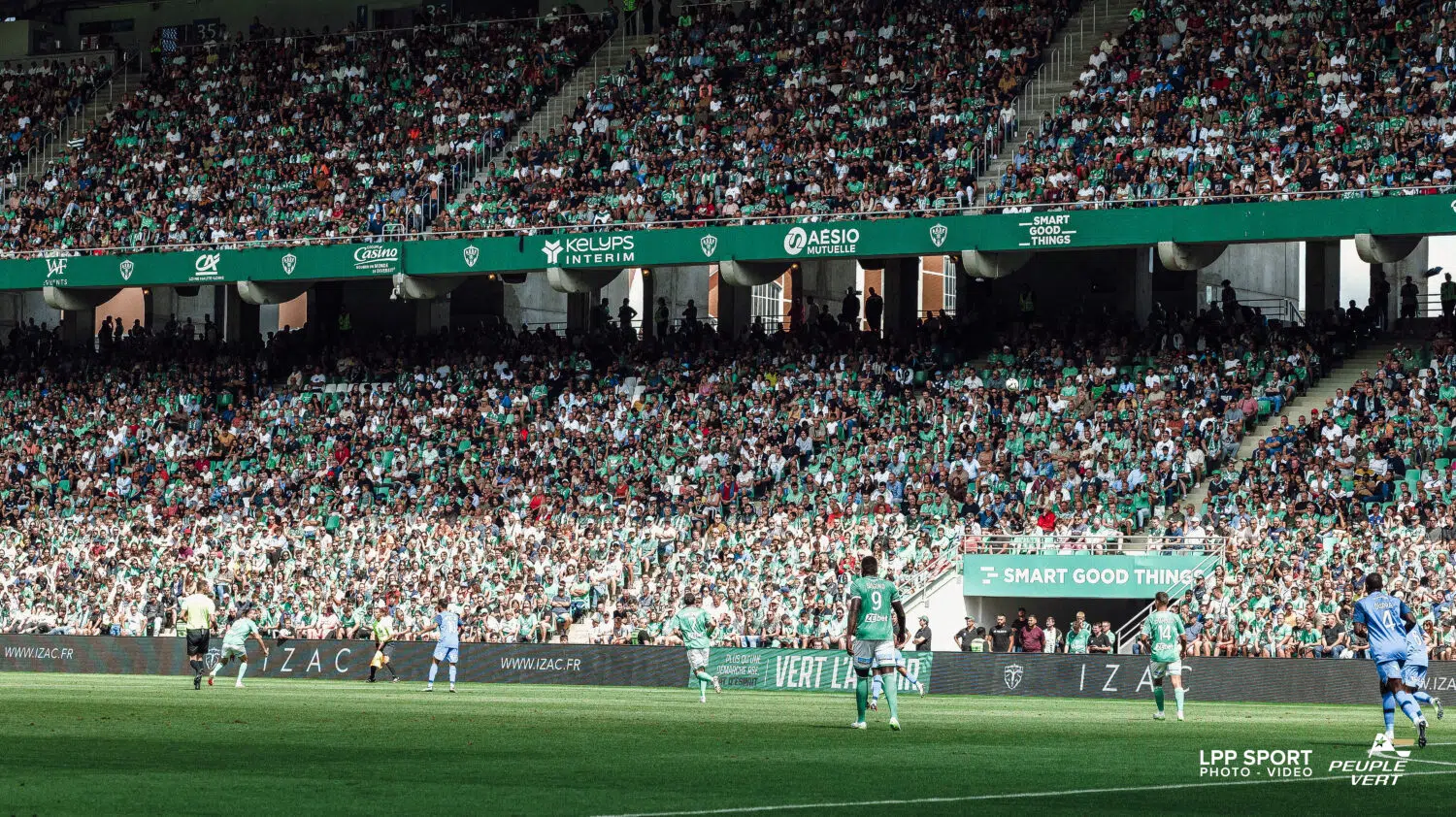 Les supporters de l'ASSE toujours plus nombreux !