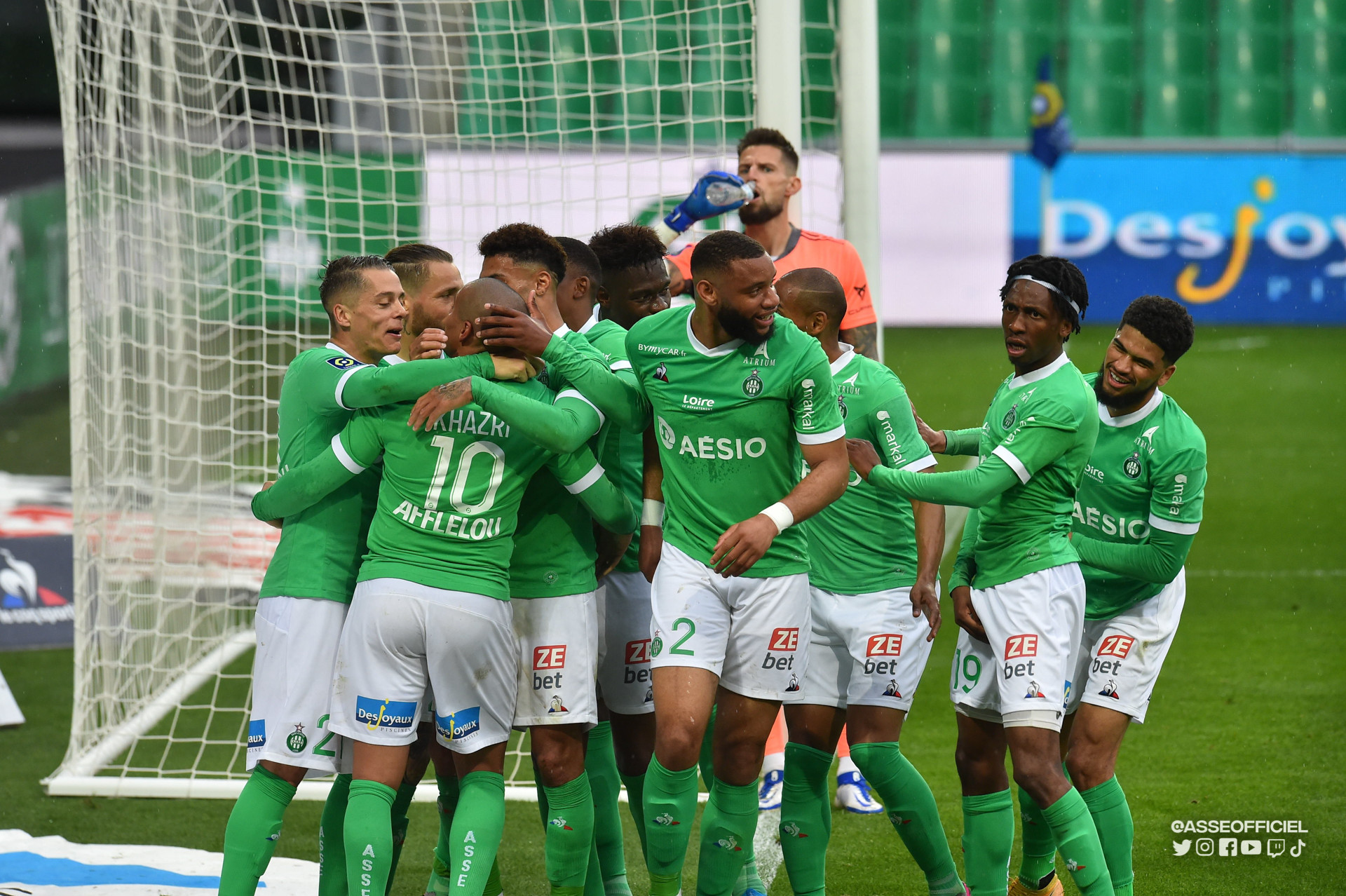 Les statistiques de la saison 2020-2021 des Verts