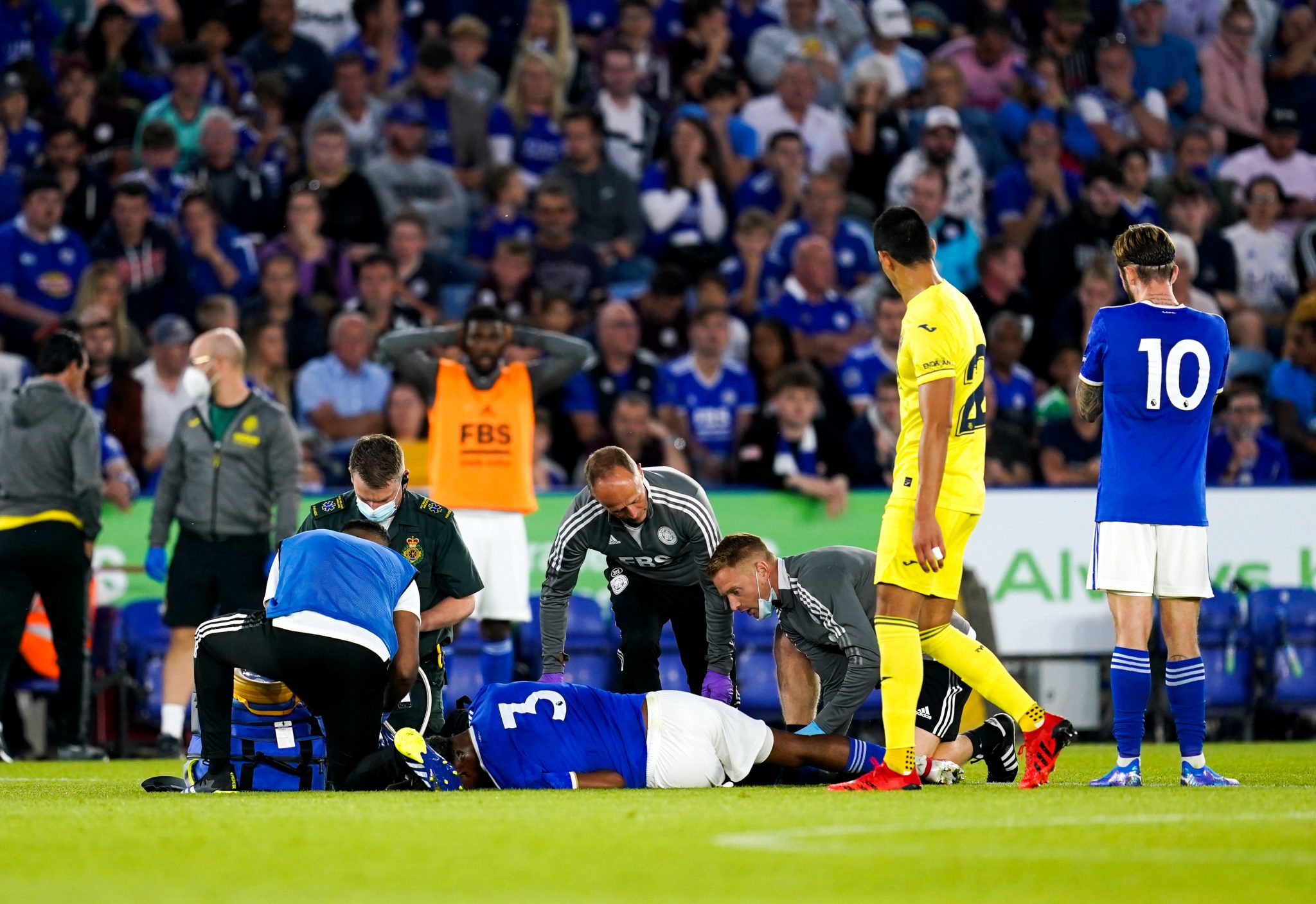 Un tacle horrible blesse sévèrement Wesley Fofana