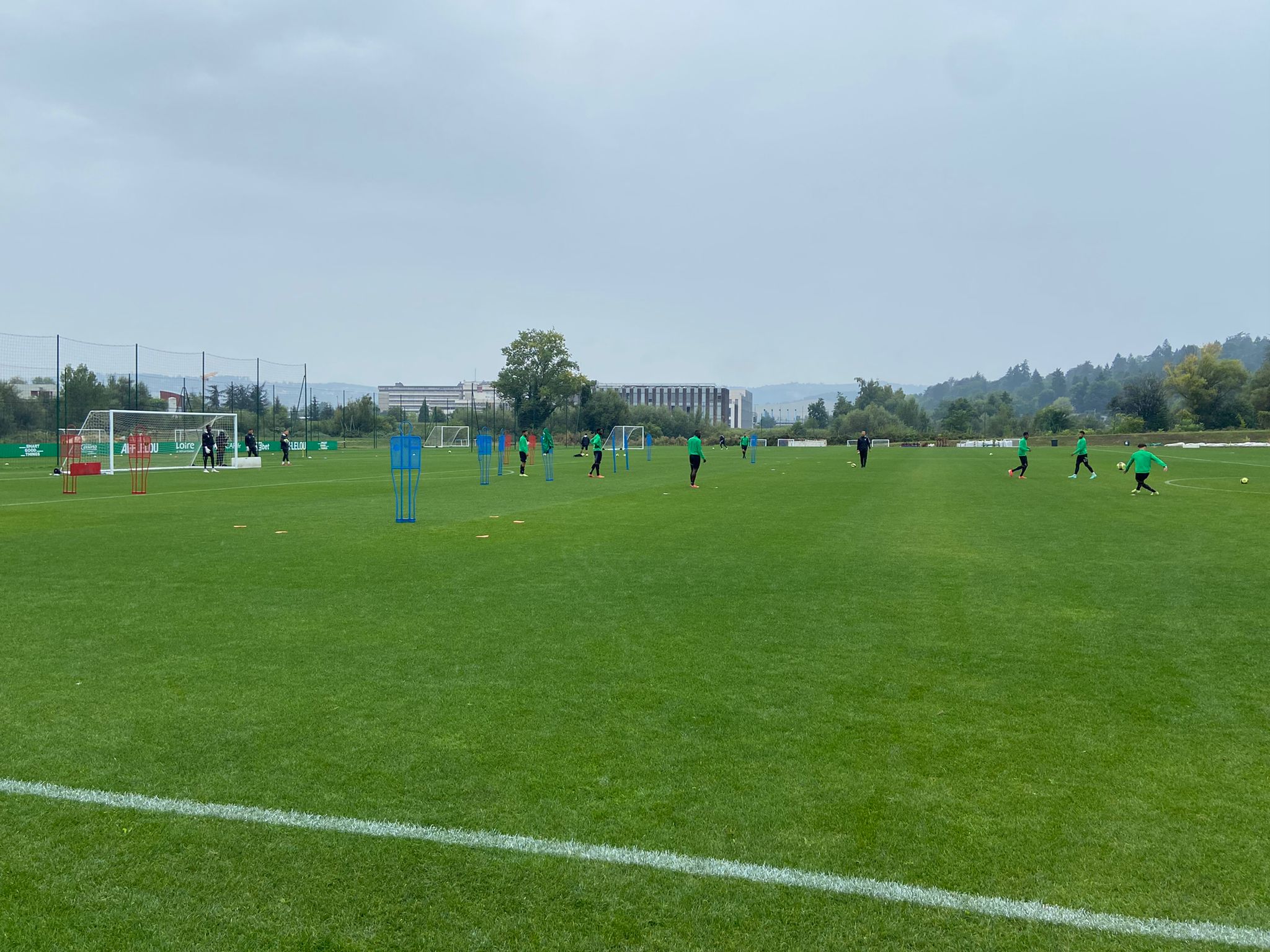 🏃 L'entrainement des Verts, comme si vous y étiez