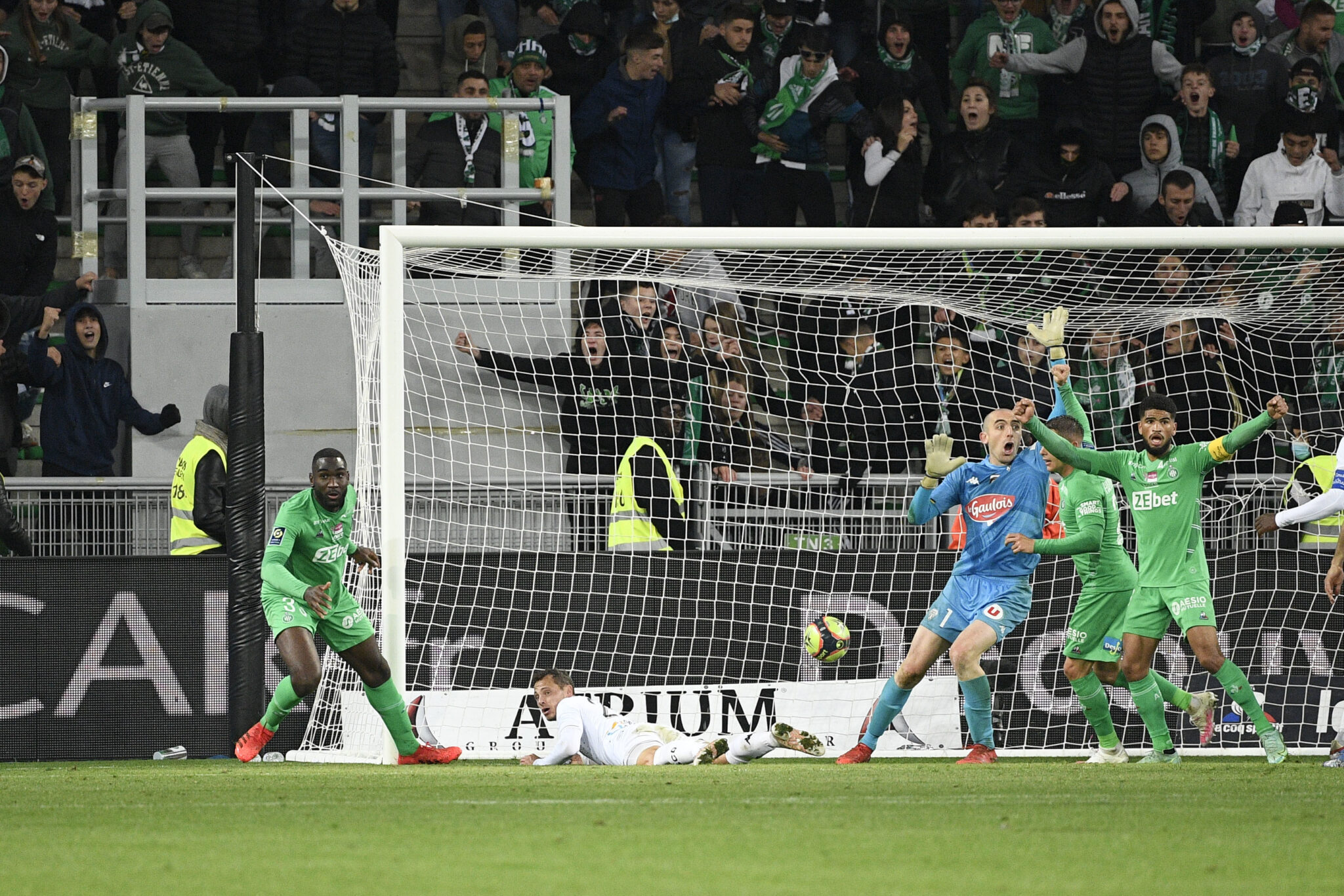 Les Verts à l'aise dans le money time