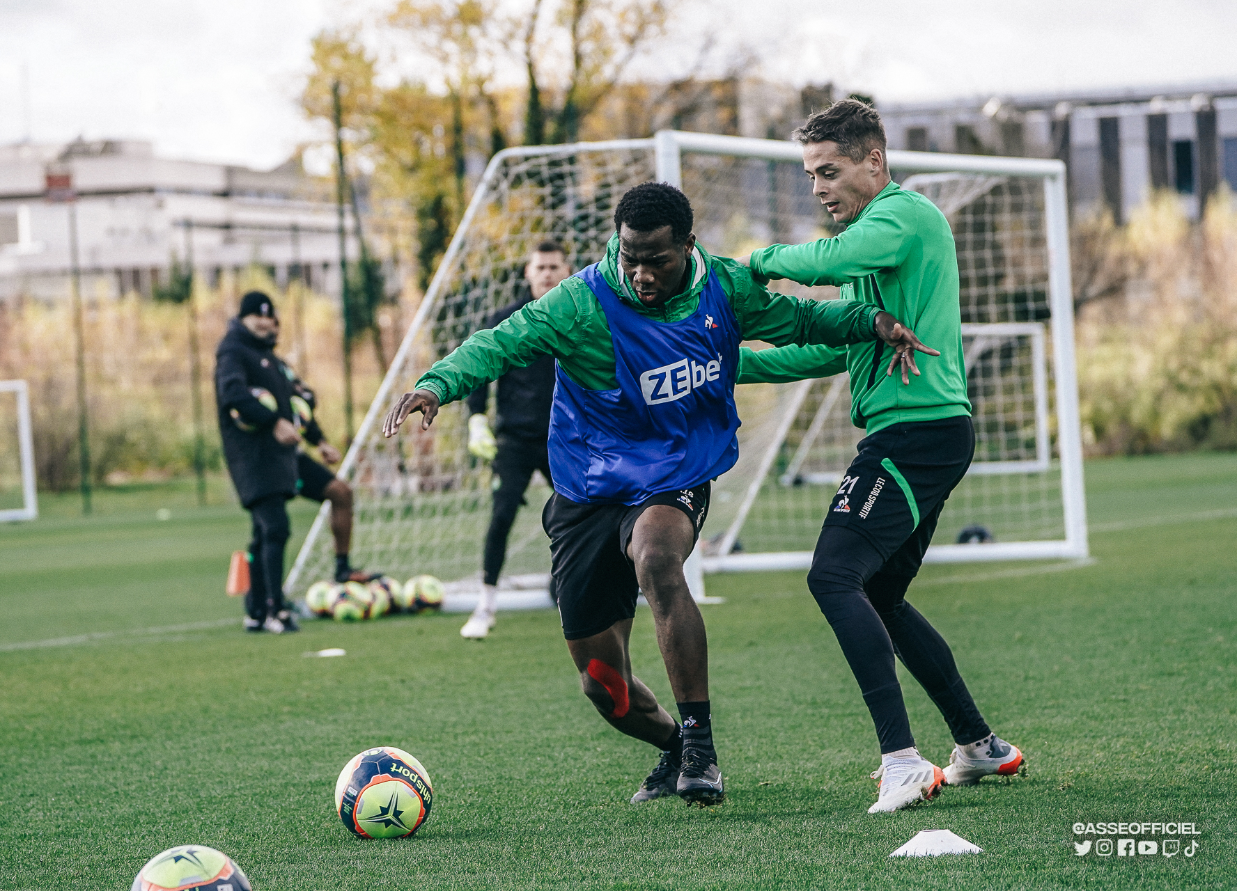 🤝  Match amical pour les Verts ce matin