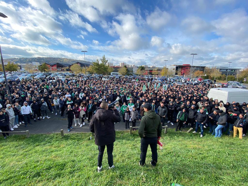 🗣 Boycott : Les Green Angels 92 prennent la parole avant le rassemblement – ASSE