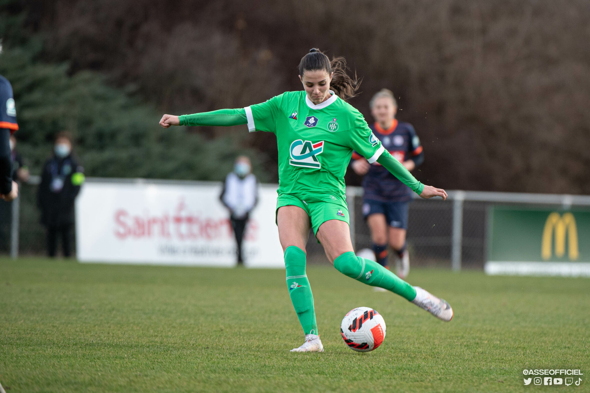 Féminines : les vertes s’inclinent dans un match riche en buts !