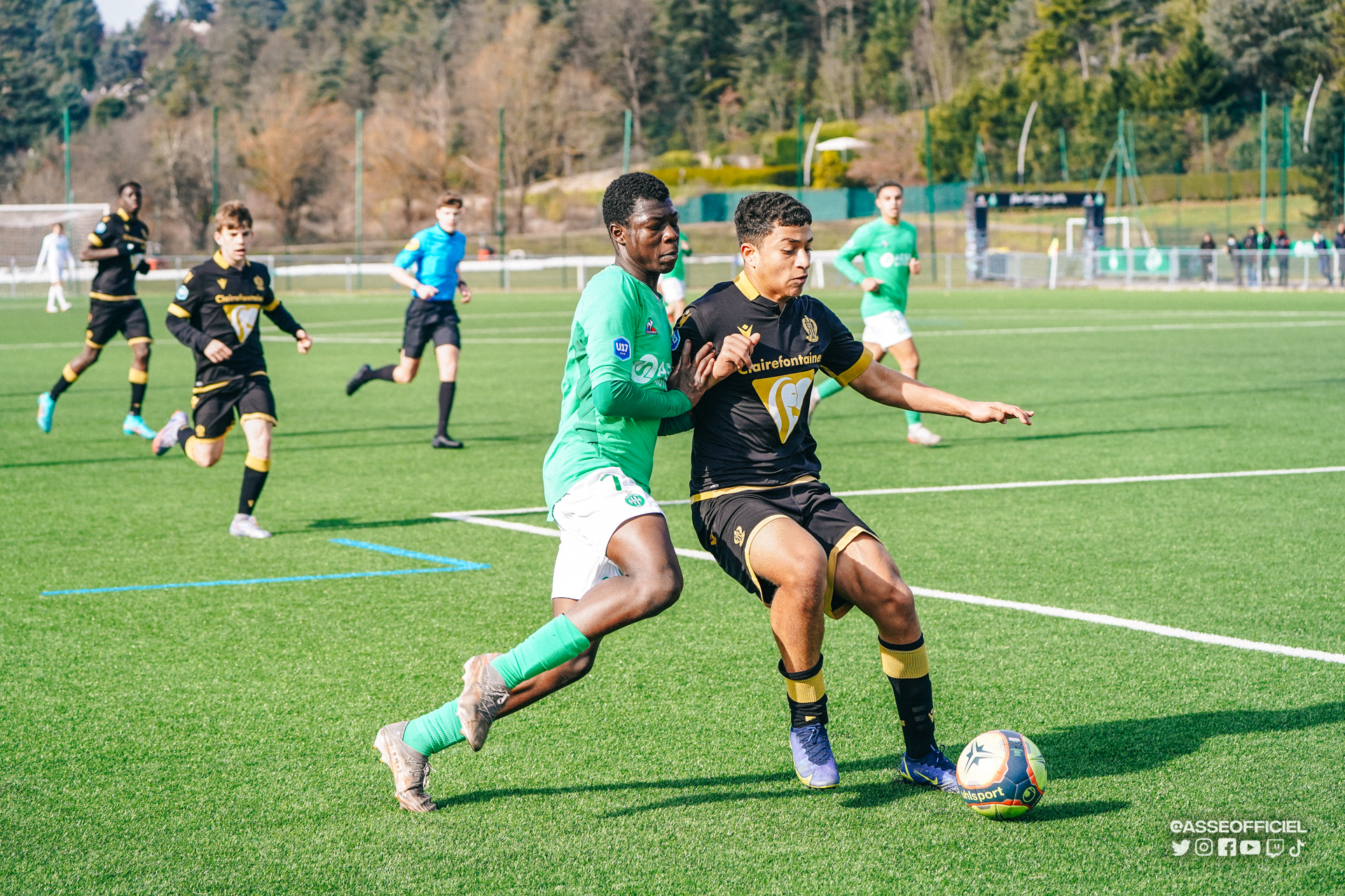 Formation U18 : Des Verts accrochés mais solides leaders !