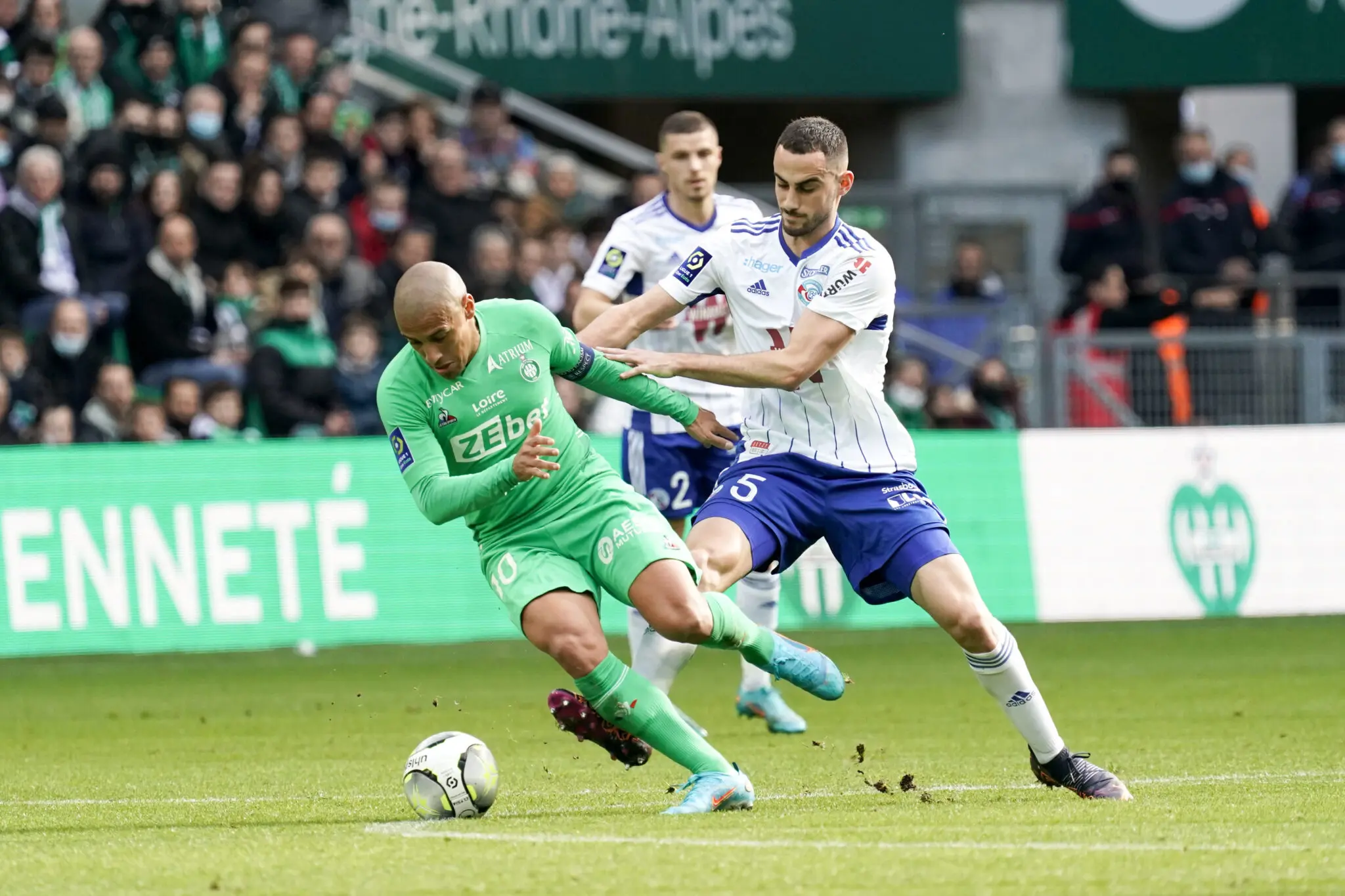 Bulletin de notes : les Verts prennent le point du match nul contre une belle équipe strasbourgeoise #ASSERSCA