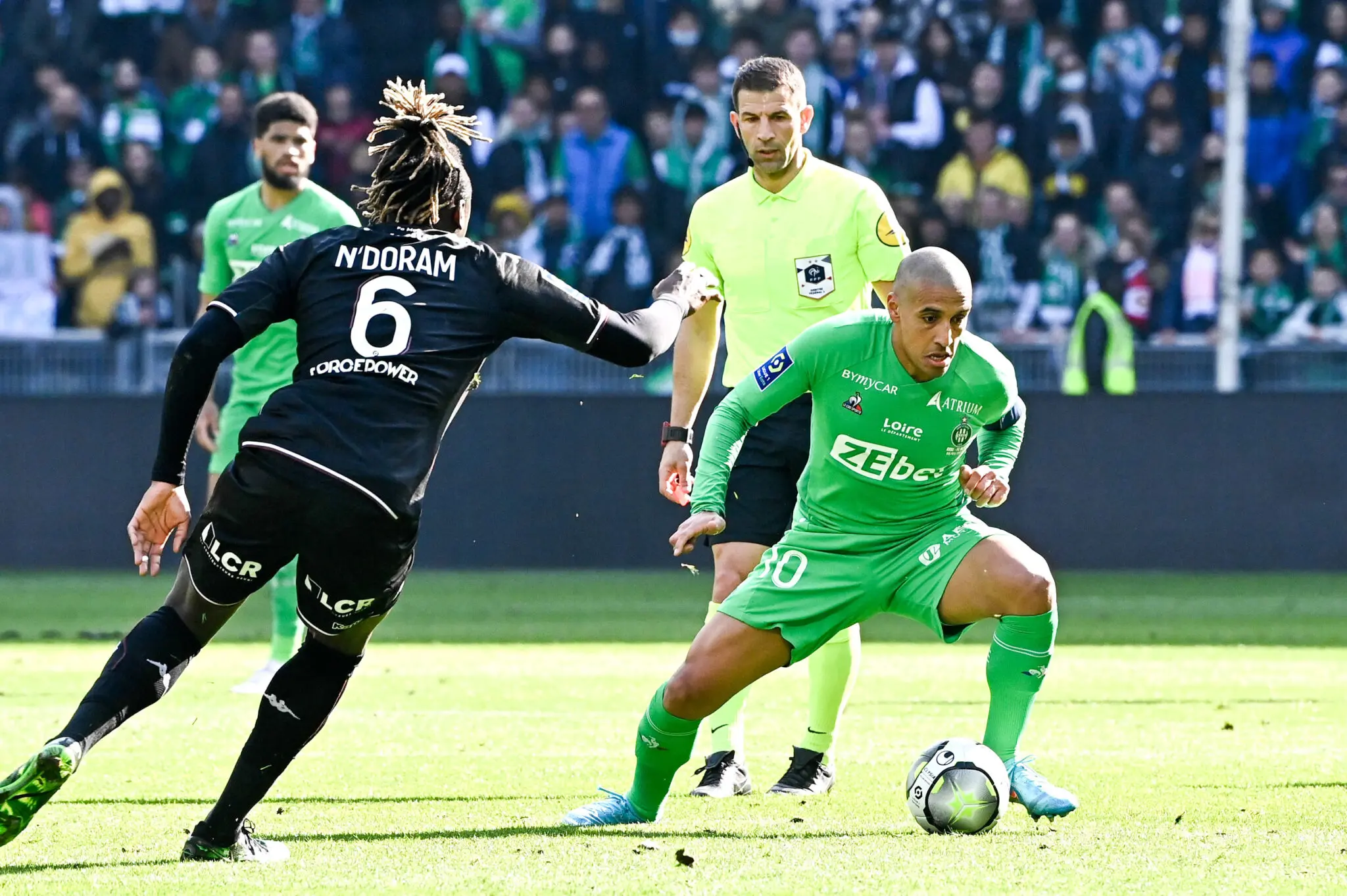 🚨 Le 11 des Verts avec Wahbi Khazri !
