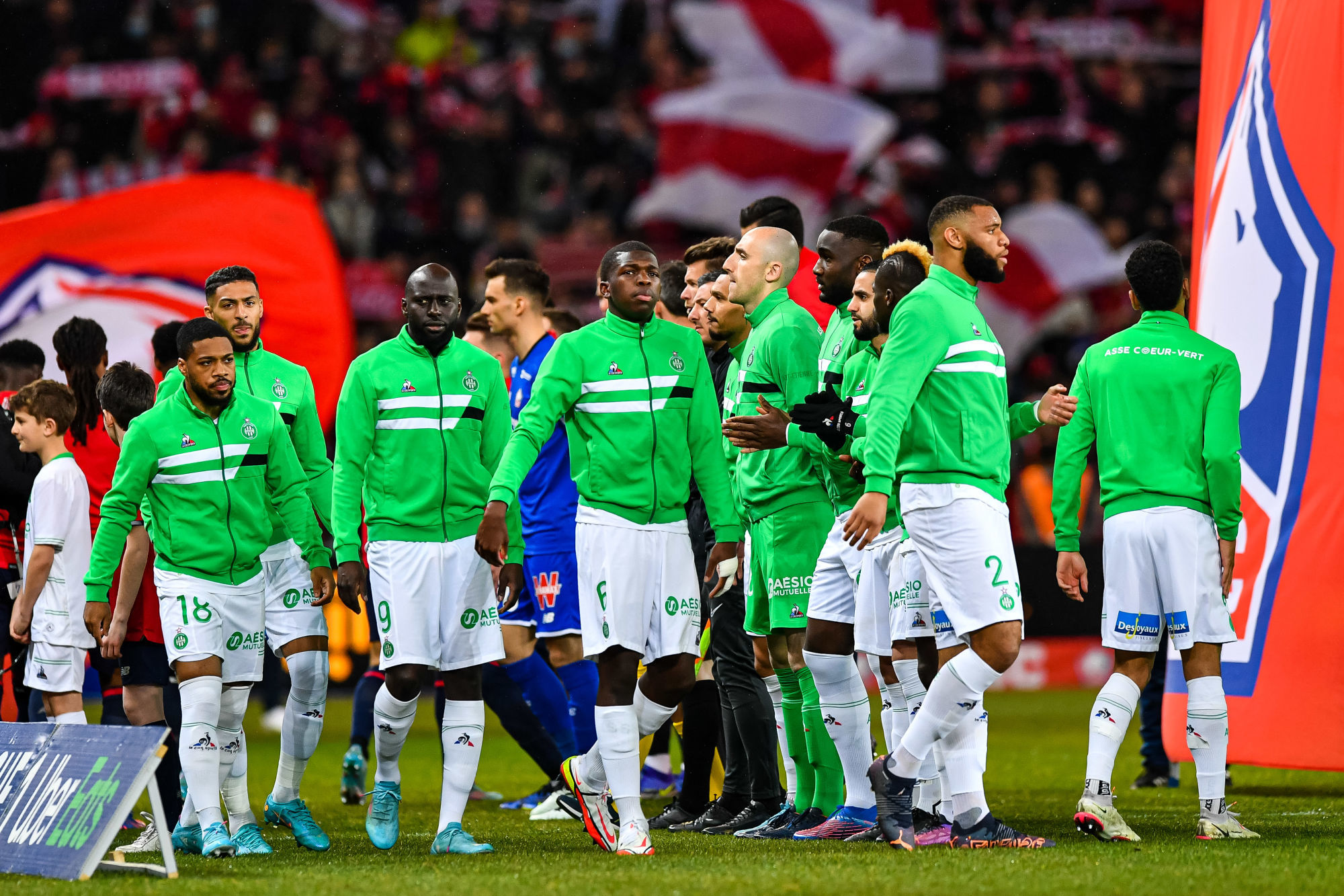 📊 #LOSCASSE : Les Verts ont fait jeu égal avec les champions de France !