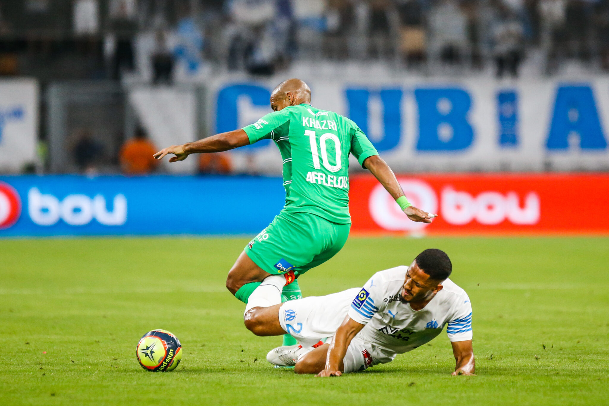 Le Vélodrome est un cran au-dessus de Geoffroy Guichard pour Saliba...