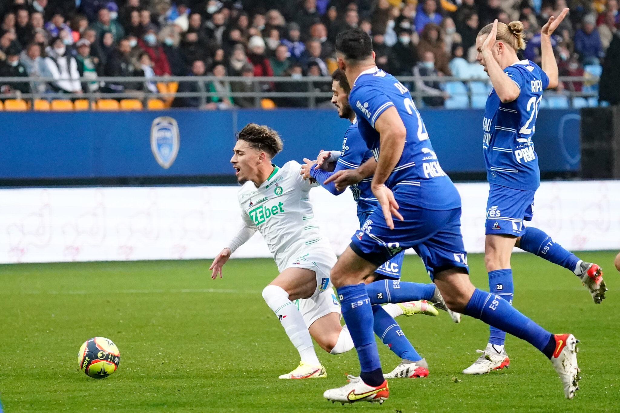 Les Verts devront être inspirés pour marquer contre Troyes