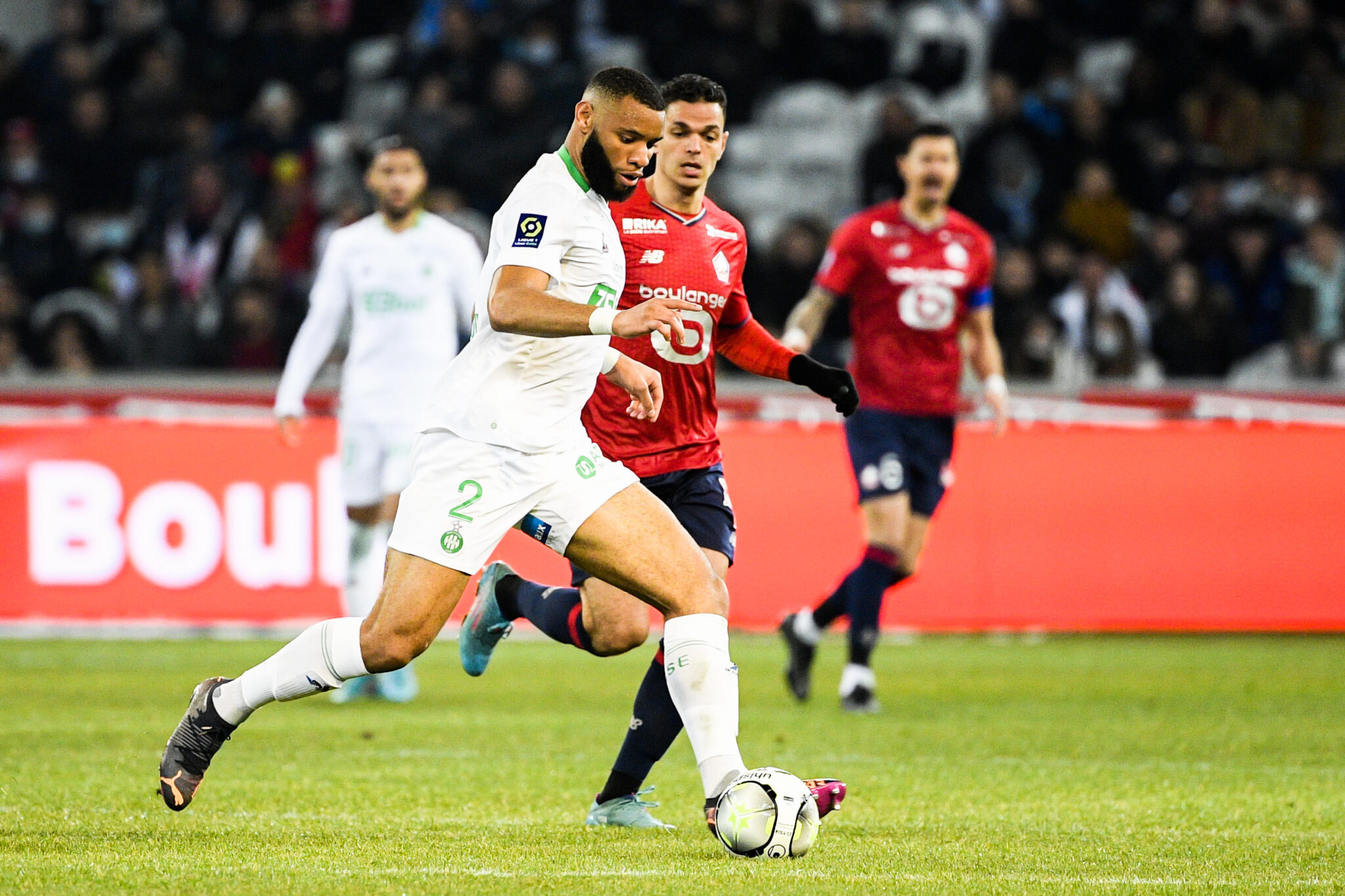 Moukoudi parmi les plus à l'aise de Ligue 1 dans le jeu long