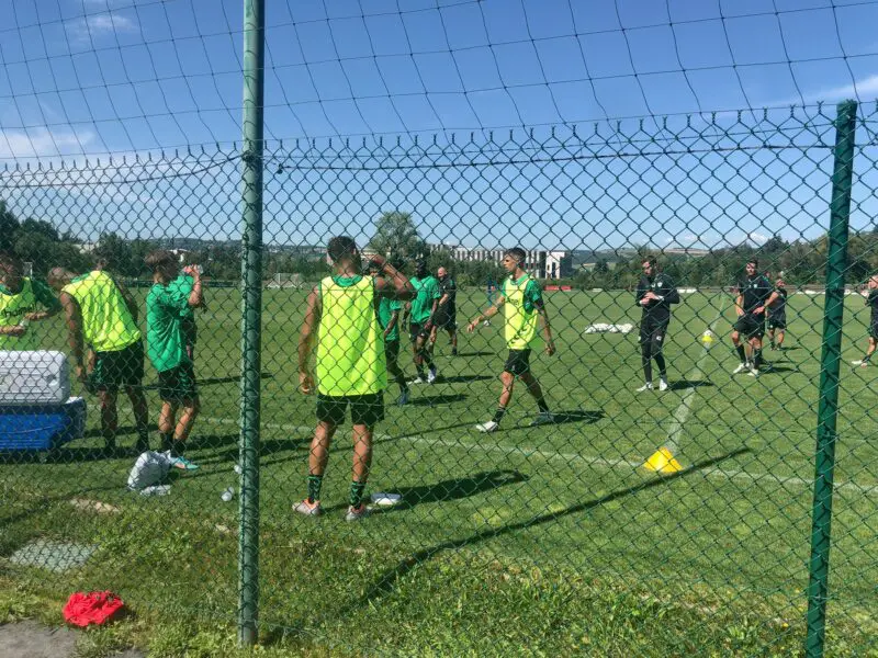 👀 Pour ne rien rater de l'entrainement du jour