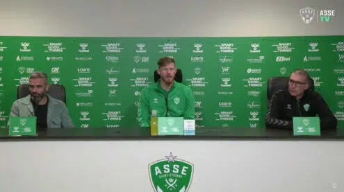 🗣 L. Perrin ferme le dossier F. Ghoulam et explique l'arrivée de G. Charbonnier