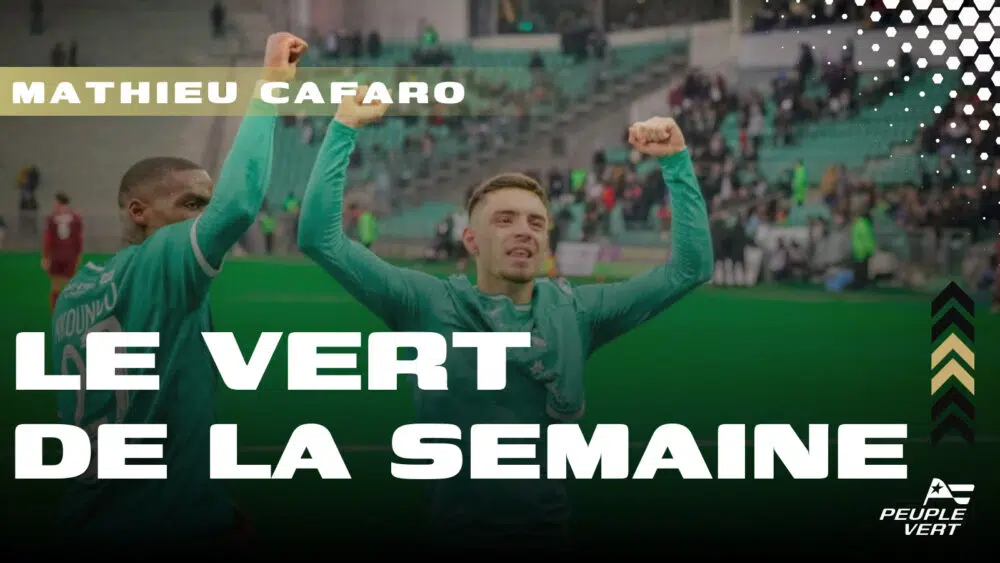 Le Vert de la semaine : Cafaro brille dans le Chaudron !