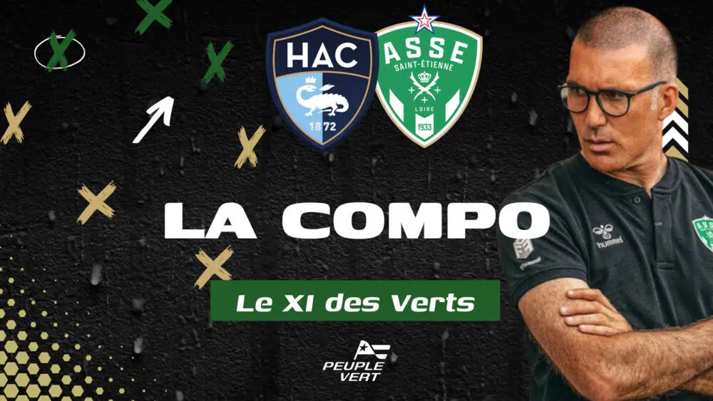 🚨 HAC - ASSE : La composition des Verts chez le leader de L2 !