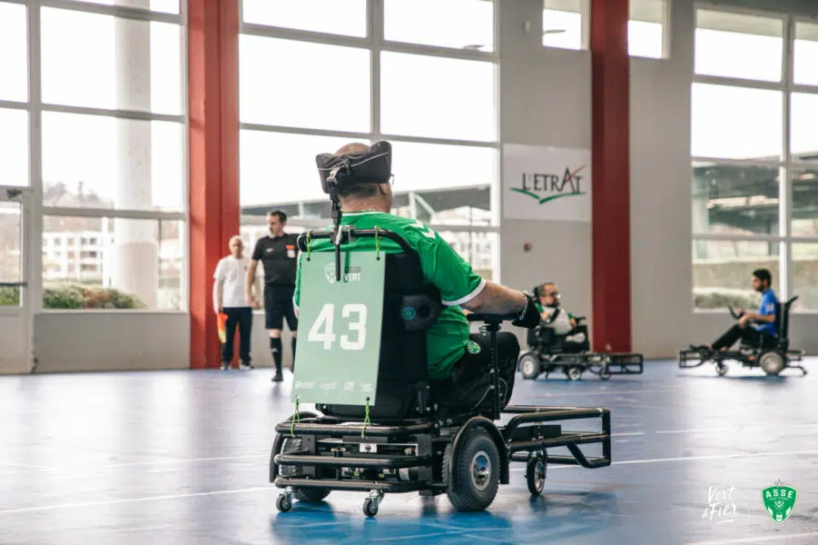 Deux équipes de Foot Fauteuil jouaient ce week-end !