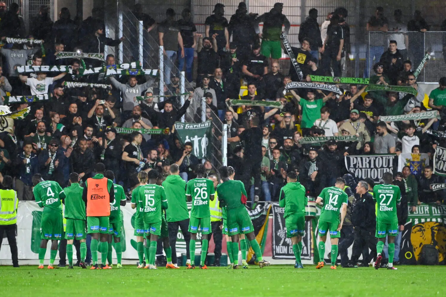 🔥 Un nouveau record d'affluence pour un déplacement de l'ASSE !