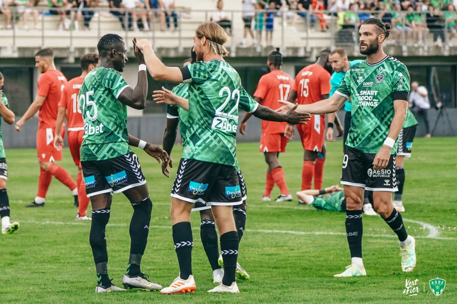 🎬 L'ASSE s'impose largement pour la première de la saison, les buts en images !