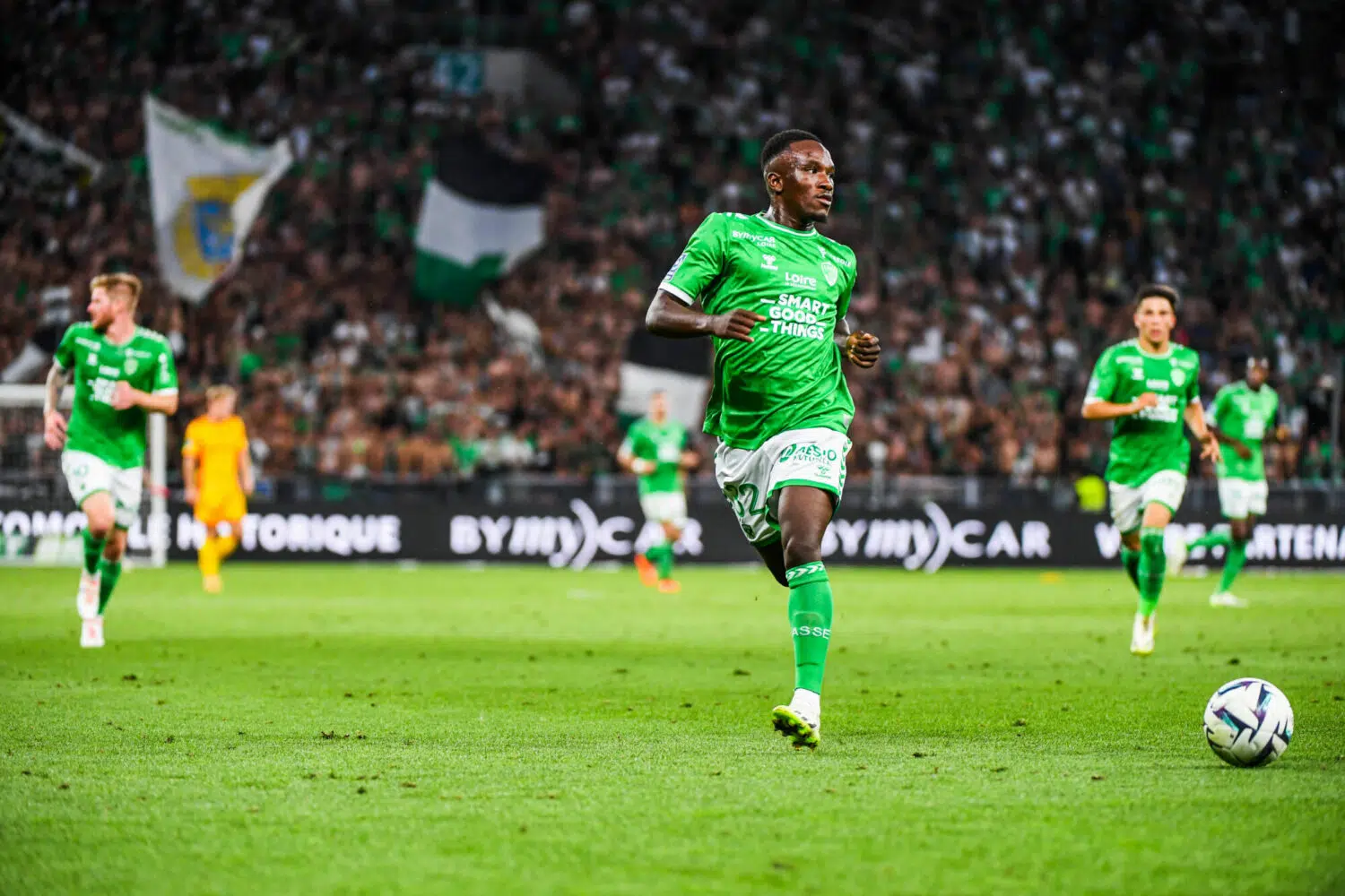 🎙️ Les premiers mots du nouvel international des Verts !