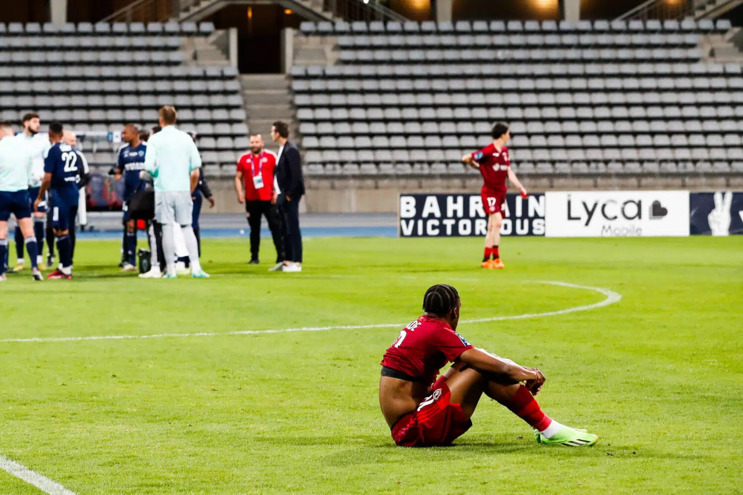 "Je ne suis pas à 100% pour jouer contre Saint-Etienne"