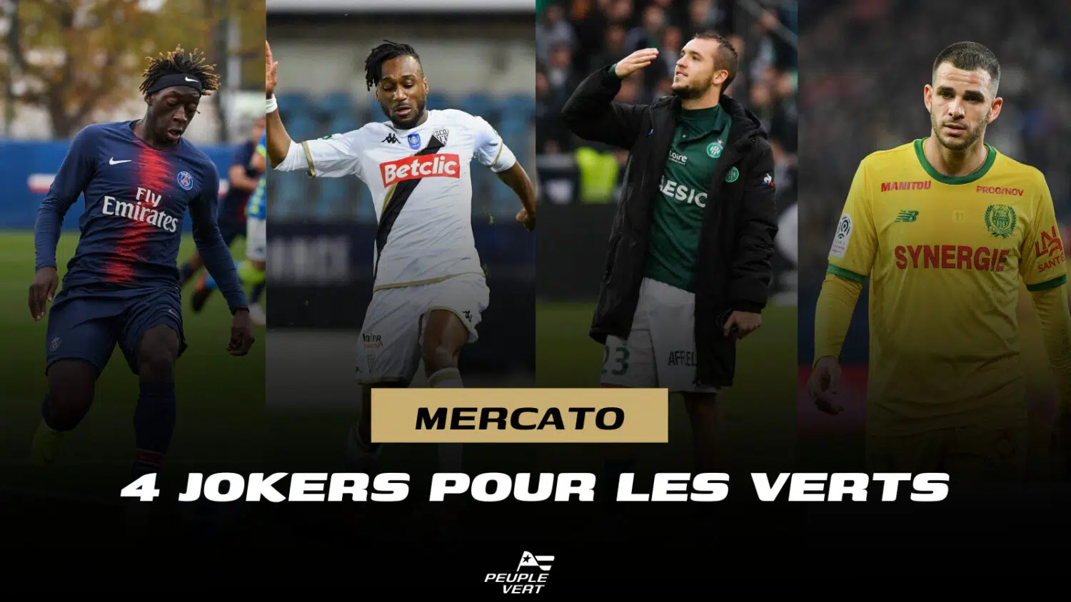 Mercato : 4 jokers pour l'ASSE !