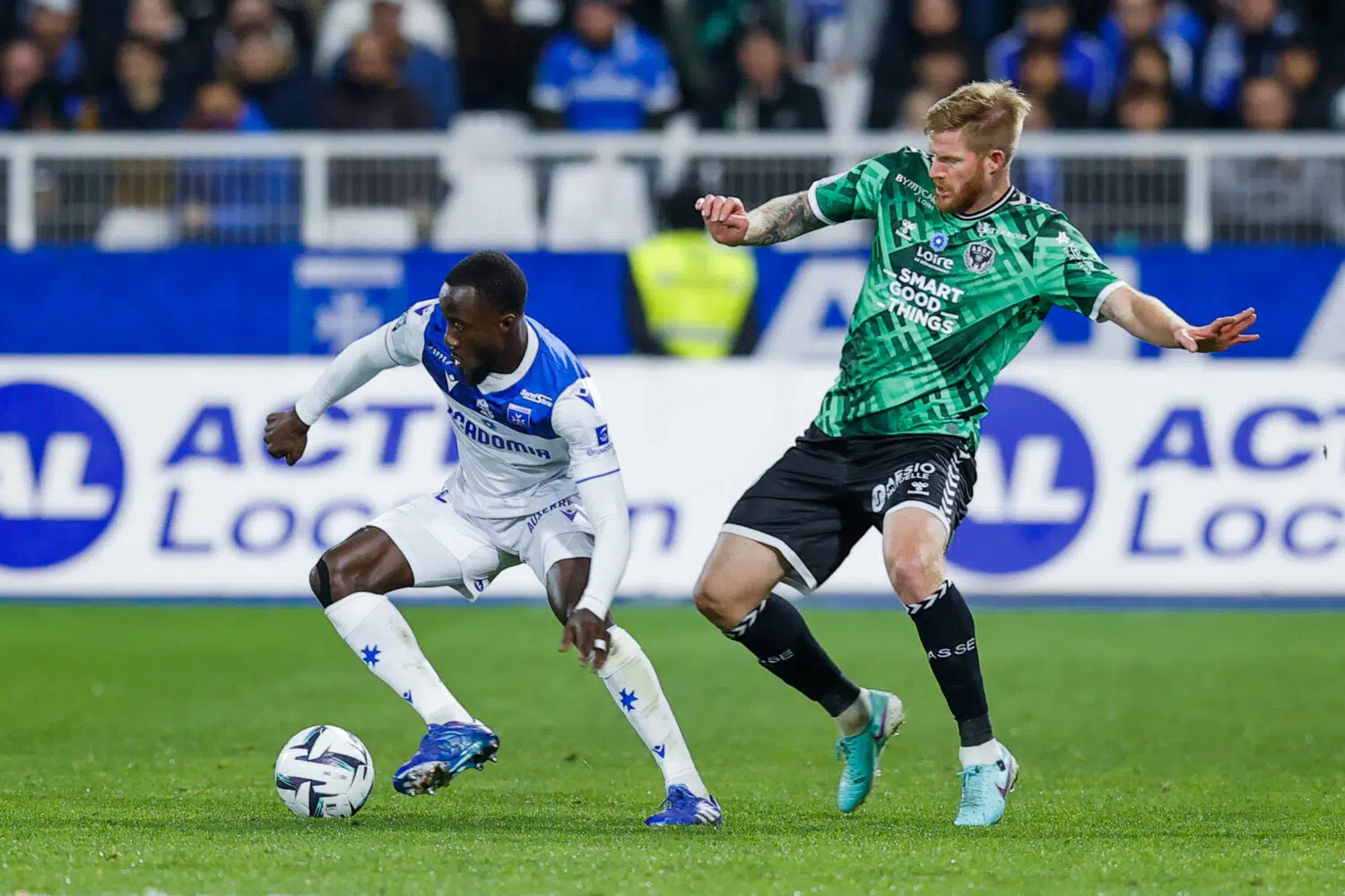 🗣 L'AJA jubile après avoir étriqué les Verts