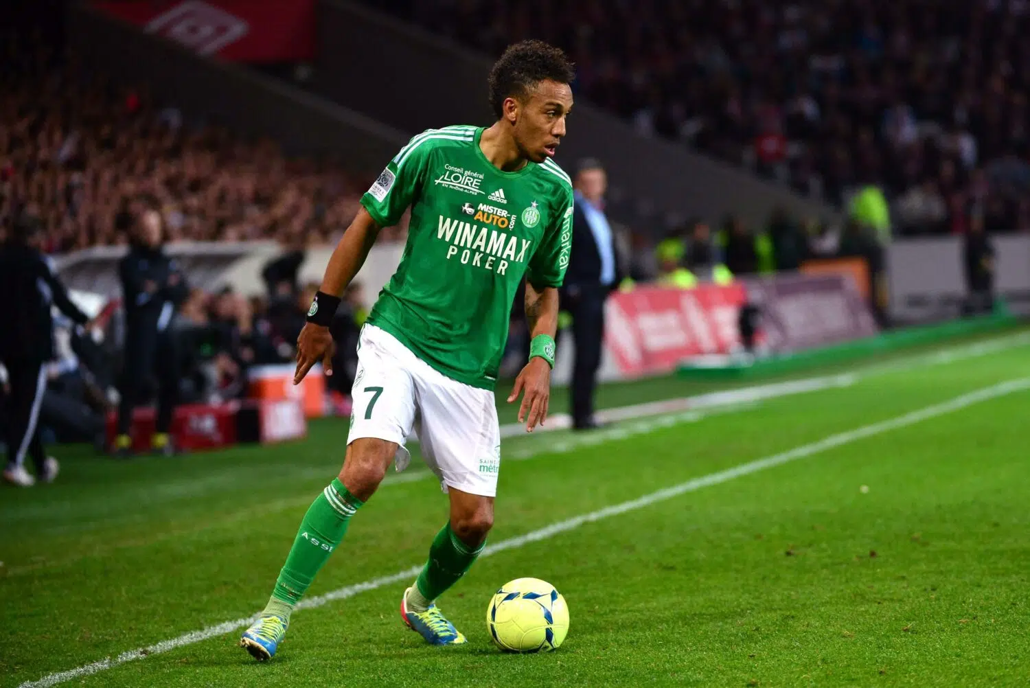 Aubame : "Pour moi, jouer contre Lyon sera toujours un derby"