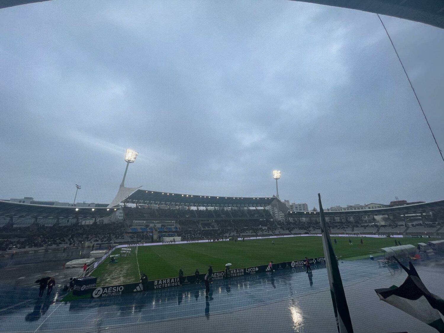 ASSE : À Charléty, le spectacle était exclusivement en tribunes !