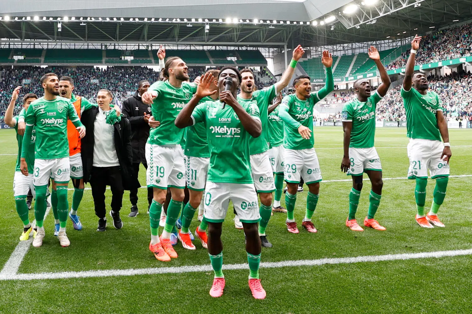 ASSE : Les Verts en fusion totale avec son public !