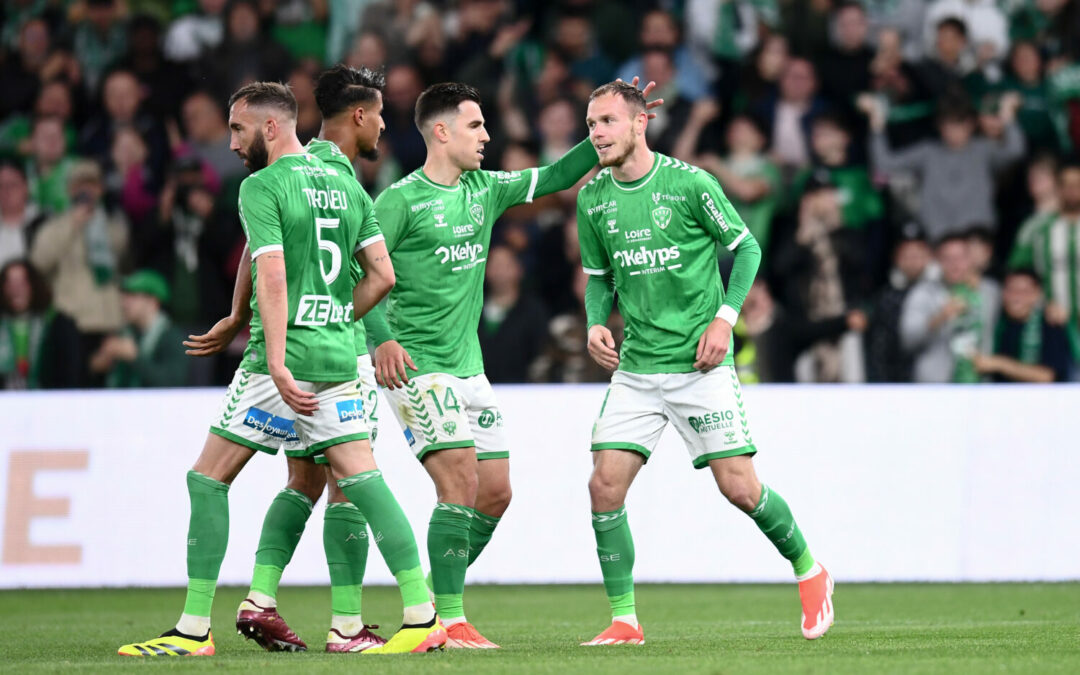 Barrages L1 : l’ASSE au complet pour le match aller