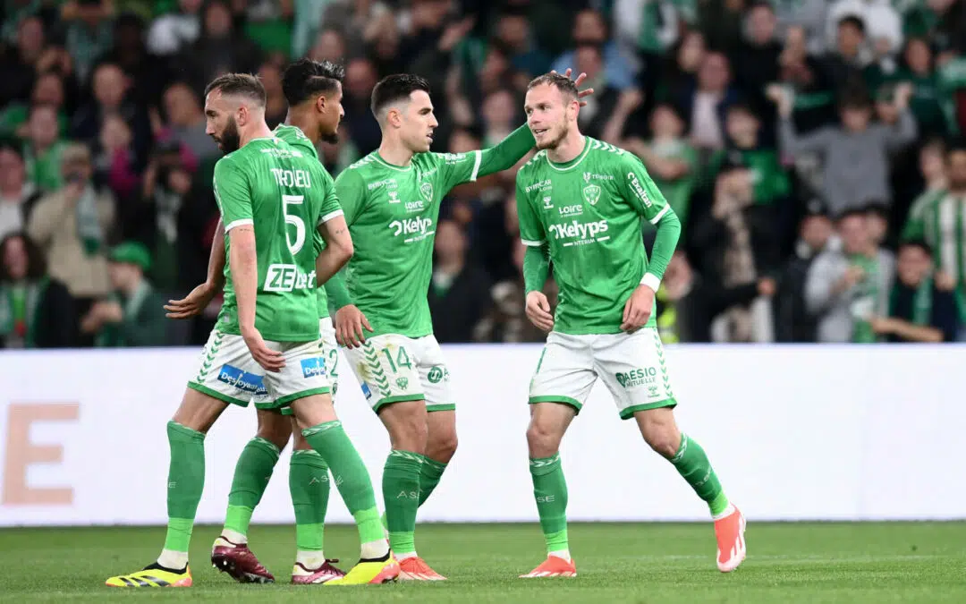 Barrages L1 : l'ASSE au complet pour le match aller