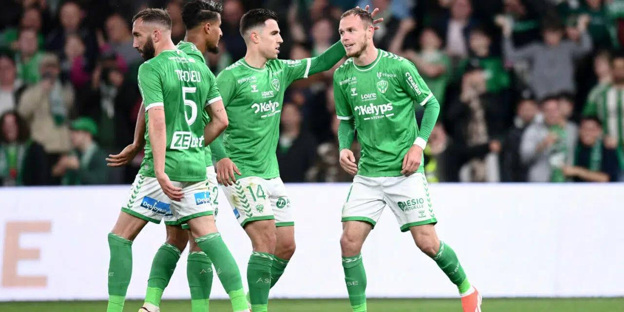 Barrages L1 : l'ASSE au complet pour le match aller