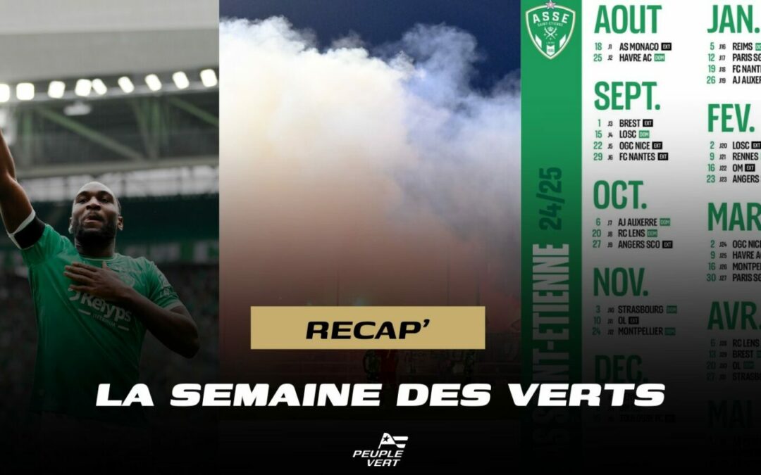 Mercato, calendrier… Retour sur la semaine de l’ASSE