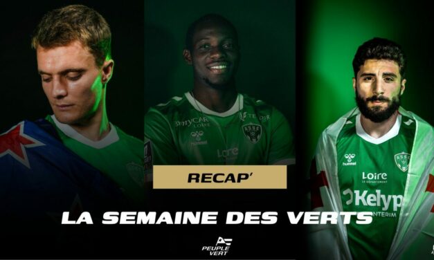 Reprise &agrave; l'&Eacute;trat, trois recrues... Retour sur la semaine de l'ASSE