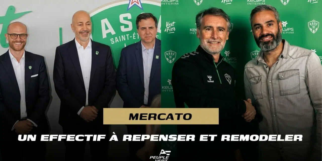 Mercato : Un effectif de l'ASSE en pleine reconstruction