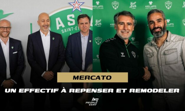 Mercato : Un effectif de l'ASSE en pleine reconstruction