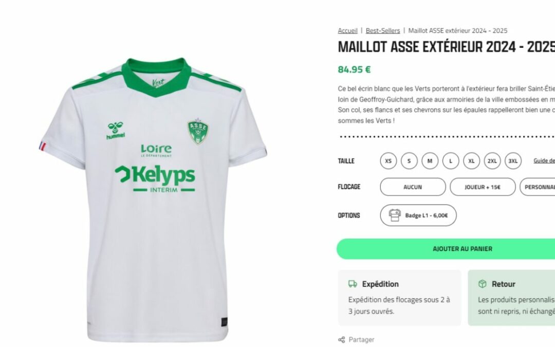 Qu’est ce-qui se cache derrière le maillot des Verts ? – ASSE