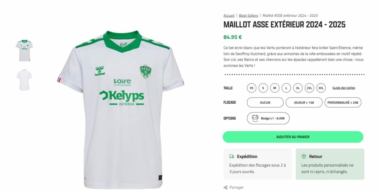 Qu’est ce-qui se cache derrière le maillot des Verts ? – ASSE