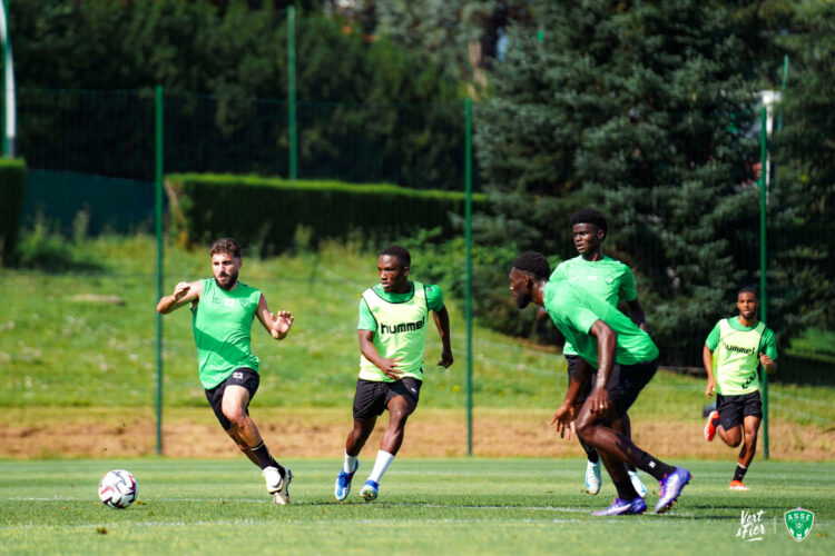 ASSE : 4 bonnes nouvelles et une mauvaise à l’entrainement d’hier