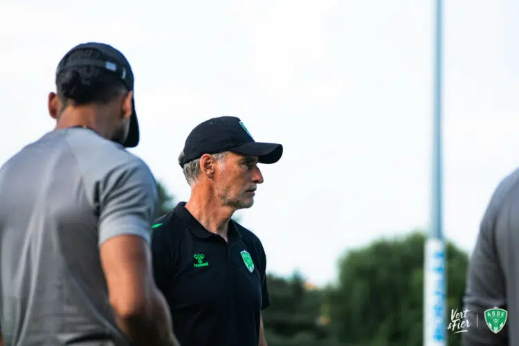 ASSE : Dall'Oglio secoue ses joueurs avant Brest !