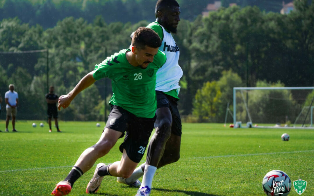 ASSE : Deux nouvelles têtes à l’entraînement