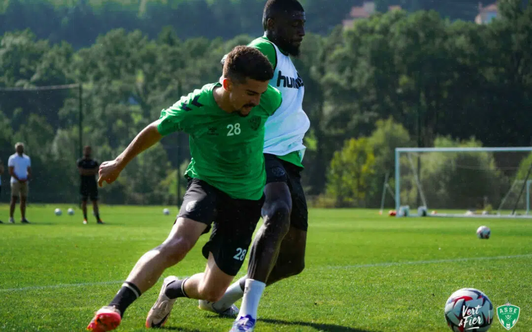 ASSE : Deux nouvelles têtes à l’entraînement