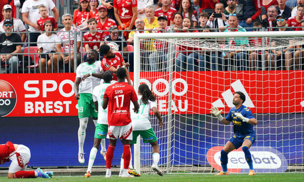 Brest - ASSE : Les Verts coulent en rade de Brest