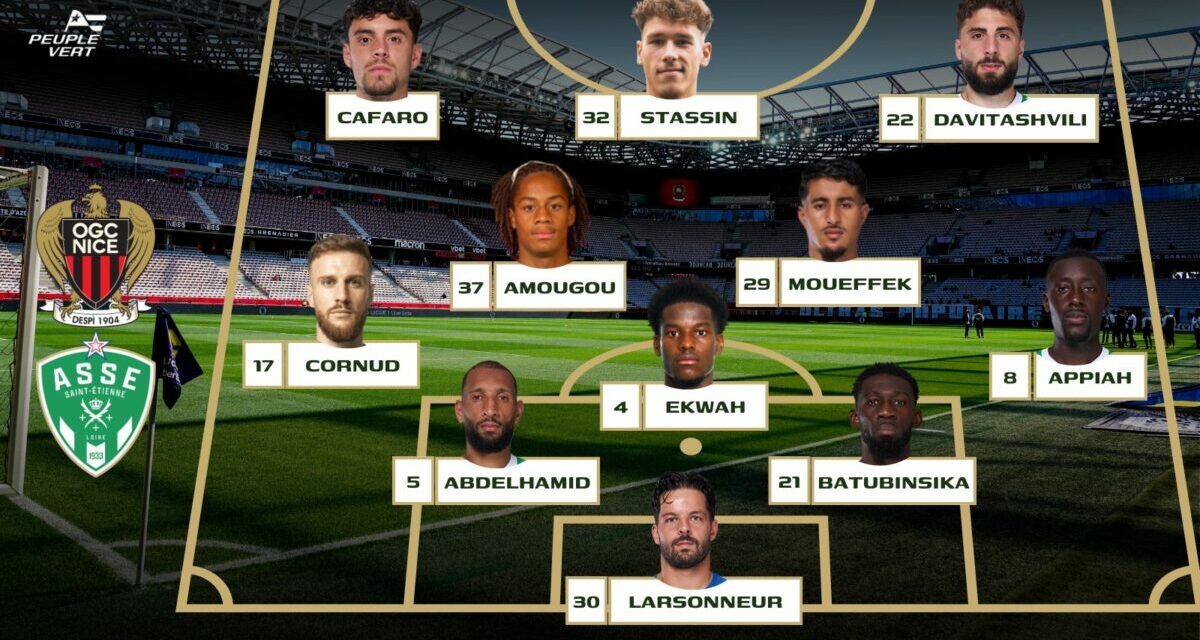 Compo probable : l’ASSE avec sa formule gagnante à Nice ?