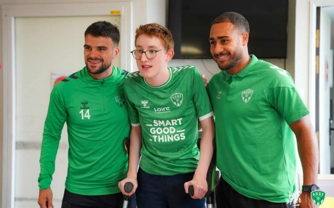 Le magnifique geste de deux stéphanois - ASSE