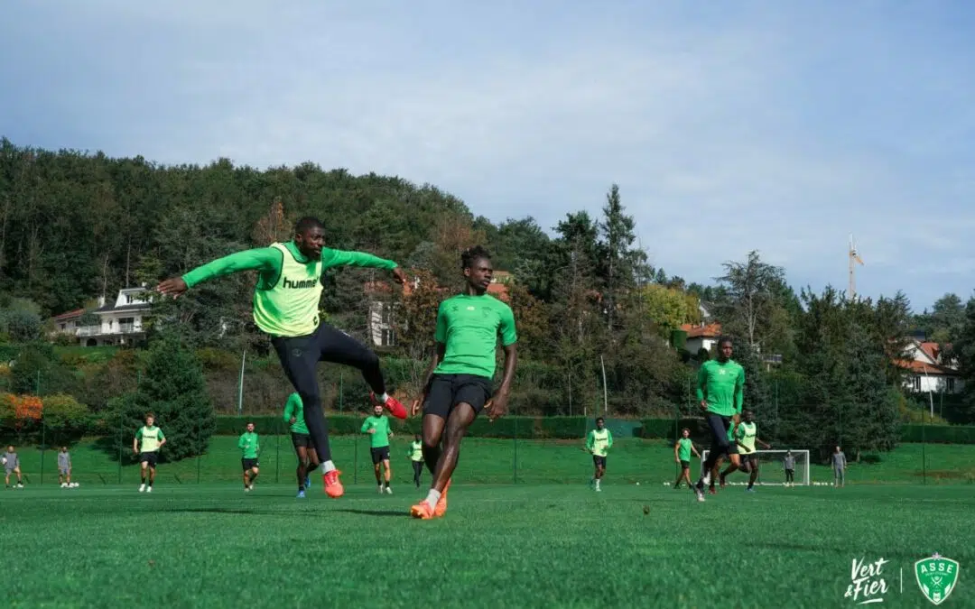 ASSE : Un nouveau visage à l'entraînement d'hier !