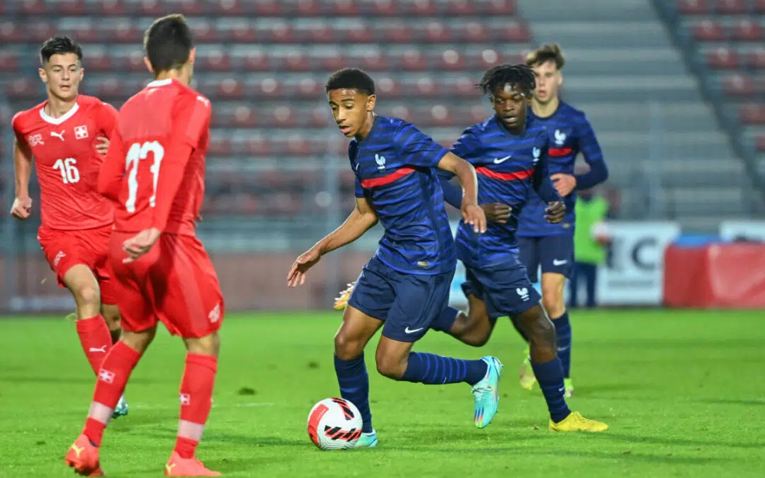 Un stéphanois giflé avec l'équipe de France U18 !