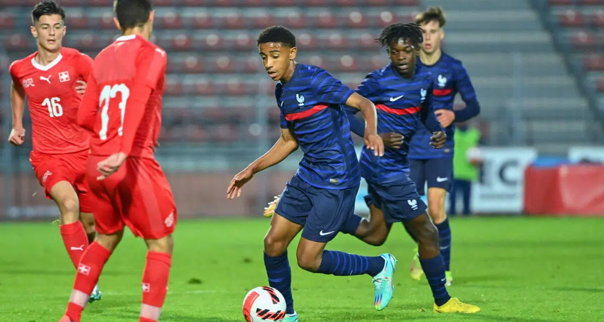 Un stéphanois giflé avec l'équipe de France U18 !